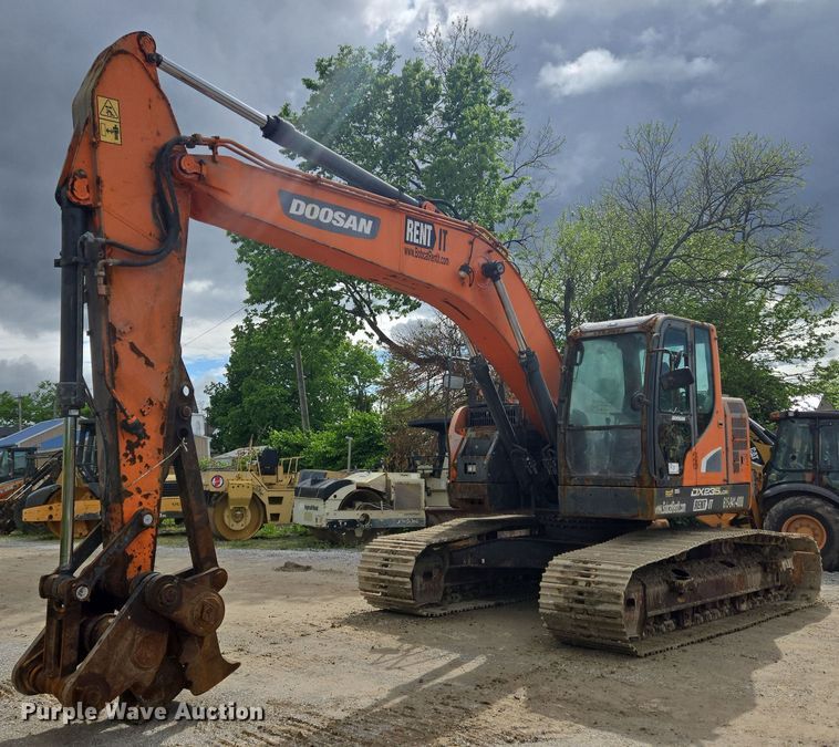 Doosan DX235LCR-5 excavator - EC4219