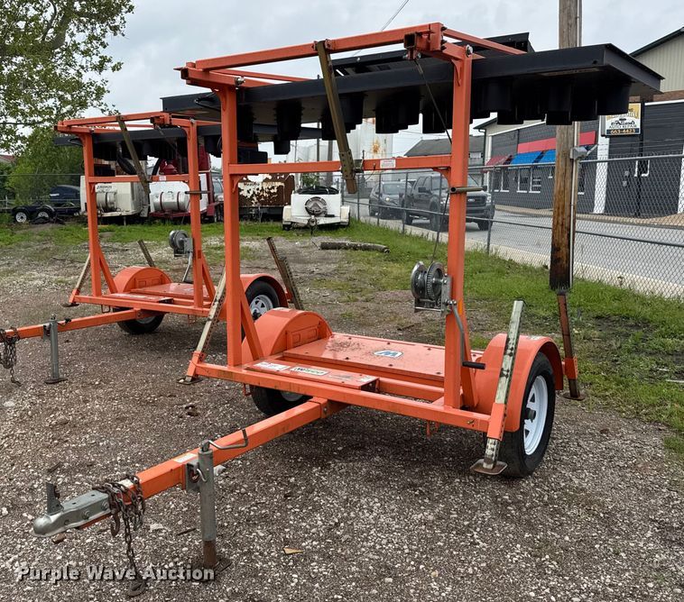 2015 Wanco WTSP arrow board trailer - EF2043