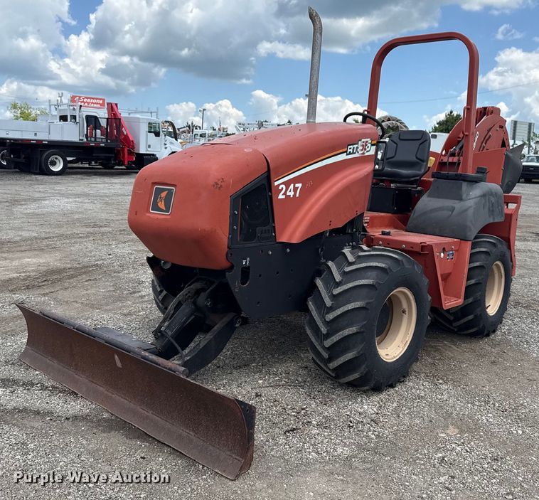 2007 Ditch Witch RT55 rock saw - EG5843