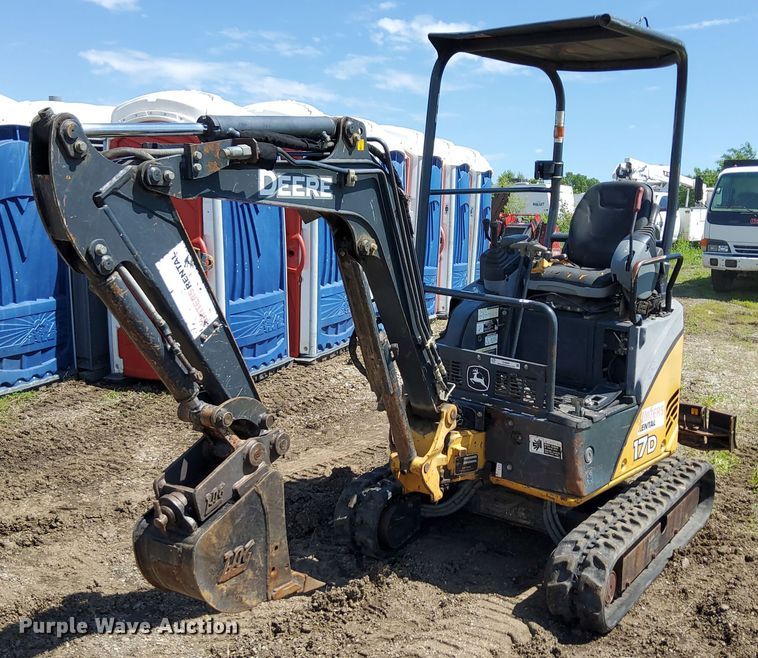 John Deere 17D mini excavator - EJ0060