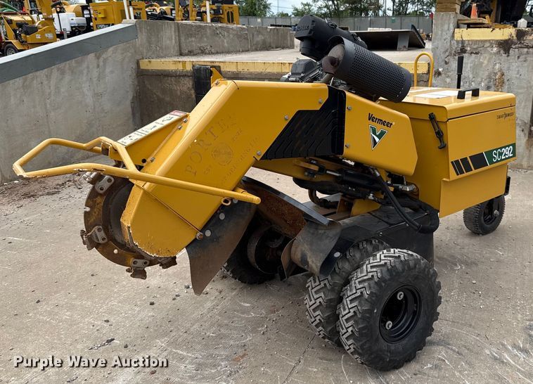 2022 Vermeer SC292 stump grinder - EJ4500