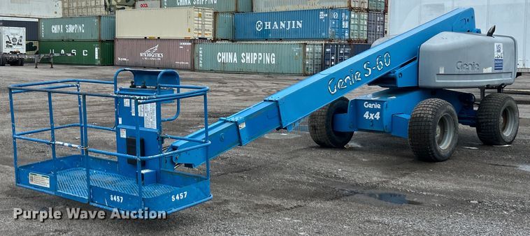 2005 Genie S-60 boom lift - EK8124