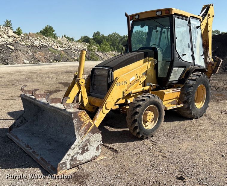 1997 Caterpillar 416C backhoe - EM2528