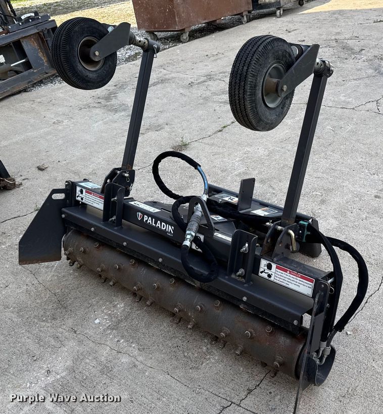 2020 Paladin 22748M-0961 compact utility loader power rake - EM7119
