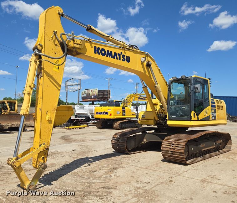 2016 Komatsu PC210LCI excavator - EO0806