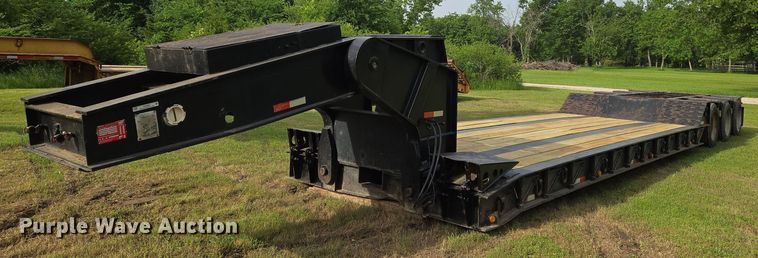 1988 Fontaine  lowboy equipment trailer - EO0820