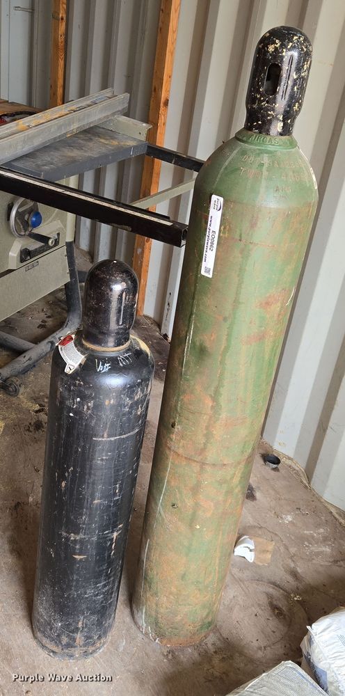 (2) welding bottles - EO0862