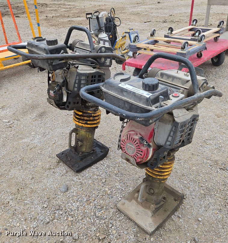 (2) plate compactors - EO0865
