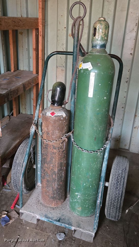 (2) welding bottles - EO0893