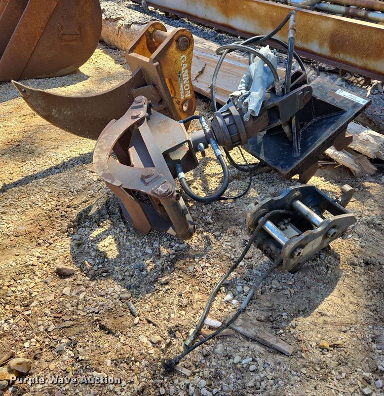 (3) excavator attachments - ER5235