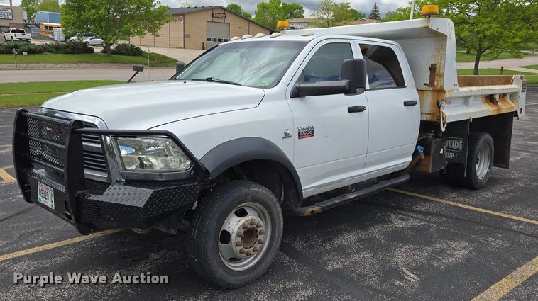 2011 Dodge Ram 5500 Crew Cab dump truck - ER5249