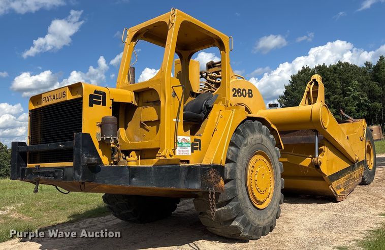 1986 Fiat-Allis 260-B conventional scraper  - ND9733