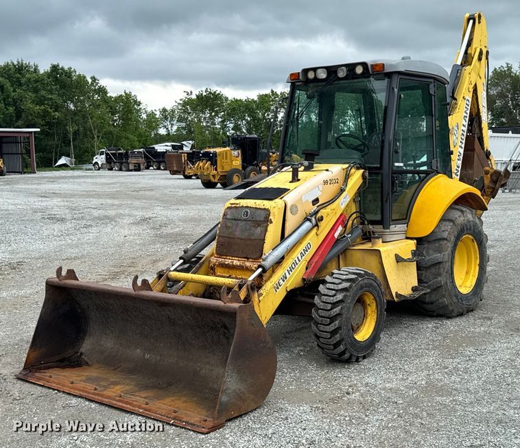 2006 New Holland B95 backhoe - DU9757