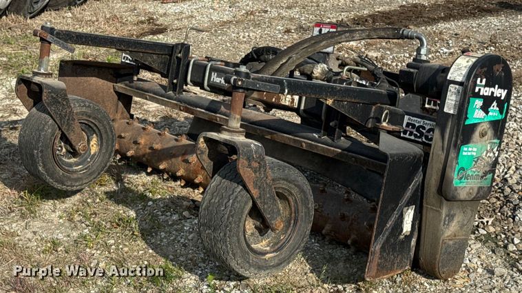 Harley M-6 skid steer power rake - DV4044