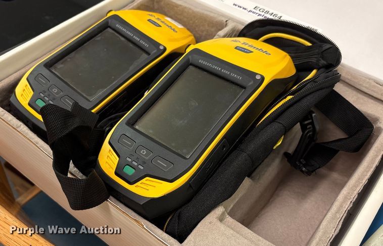 (2) Trimble Geo XH GeoExplorer 6000 Series geographic data collectors - EG8464
