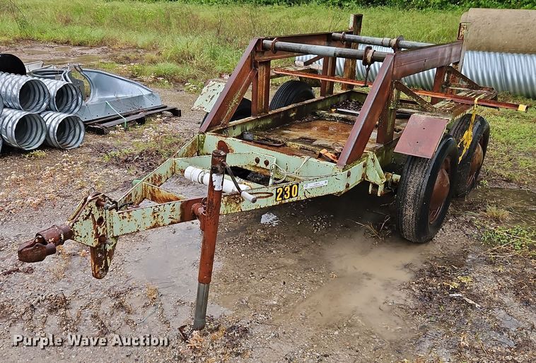Shop built reel trailer - EJ0070