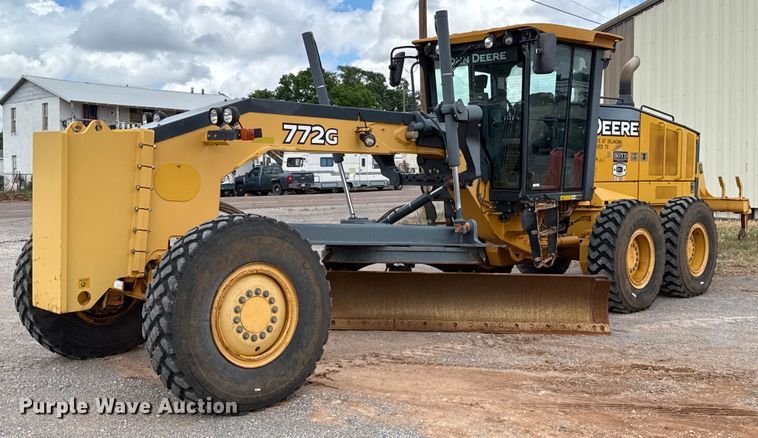 2013 John Deere 772G motor grader - EJ4609