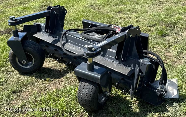 2024 LandHonor PR-12-72W skid steer power rake - DU9091