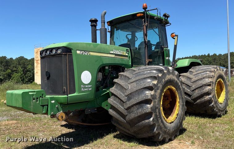 2007 John Deere 9520 Scraper Special 4WD tractor - DY0463