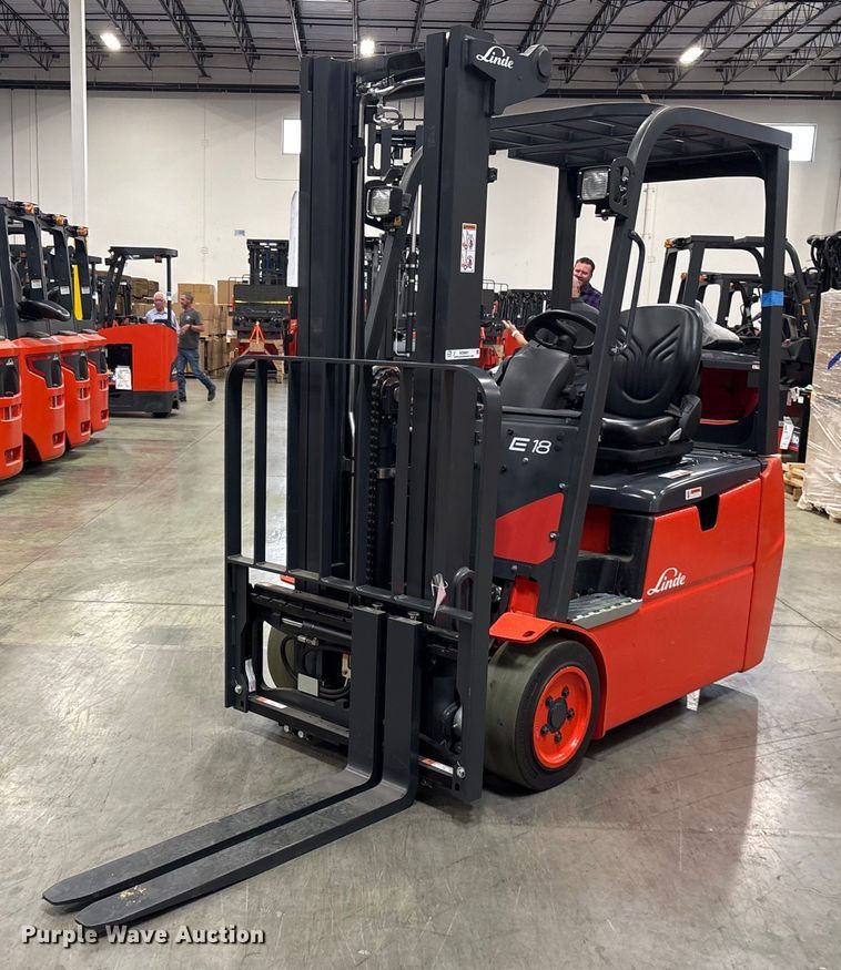 2023 Linde E18 forklift - ND9801