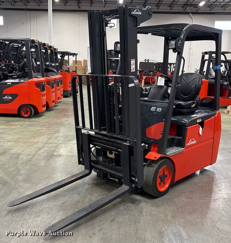 2023 Linde E18 forklift - ND9802