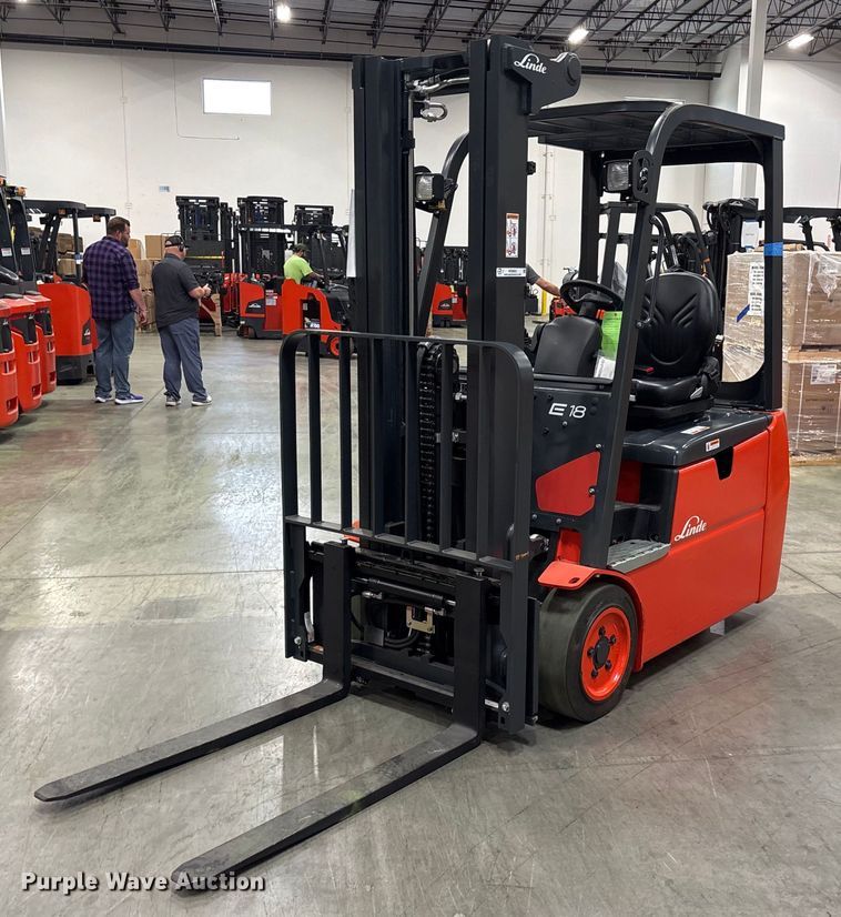 2023 Linde E18 forklift - ND9803