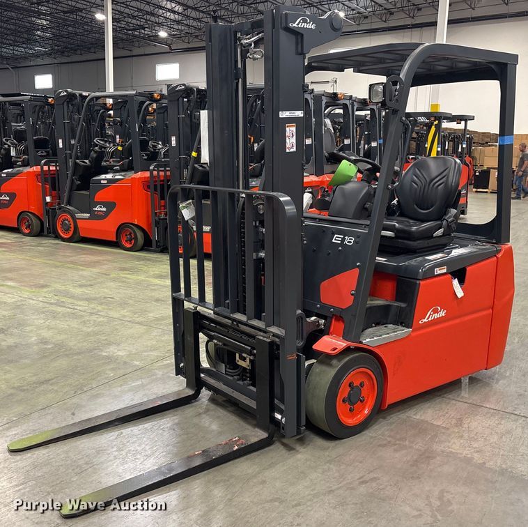 2023 Linde E18 forklift - ND9808