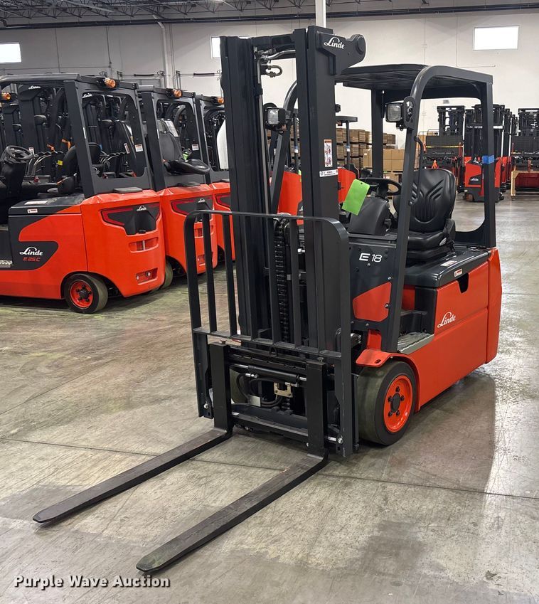 2023 Linde E18 forklift - ND9816