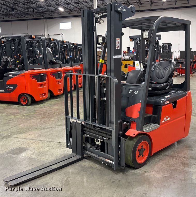 2023 Linde E18 forklift - ND9821