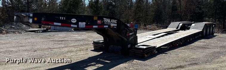 2017 Trail King TK110HDG lowboy equipment trailer - DS3635