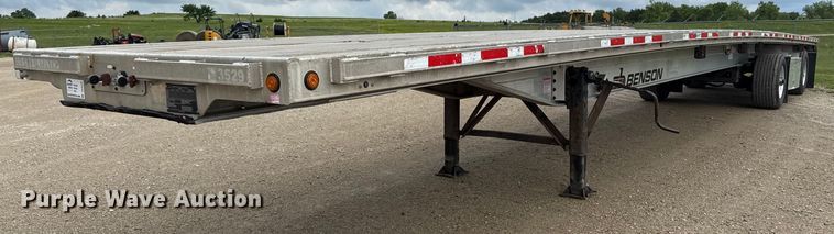 2013 Transcraft AF53102-2-524 flatbed trailer - DS4326