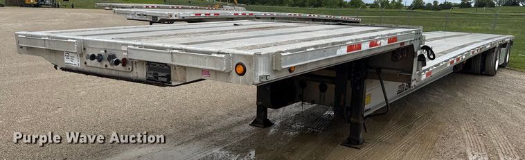 2013 Transcraft ASDF53102-2 drop deck equipment trailer - DS4328
