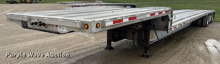 2012 Transcraft ASDF53102-2 drop deck equipment trailer - DS4329