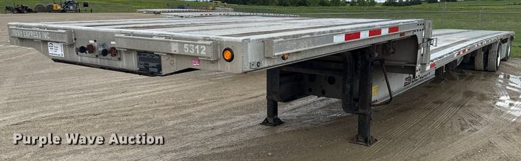2013 Transcraft ASDF53102-2 drop deck equipment trailer - DS4330
