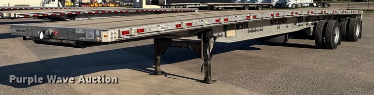 2015 Manac flatbed trailer - EG6587