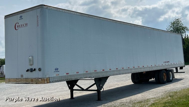 2007 Hyundai dry van trailer - EK8117