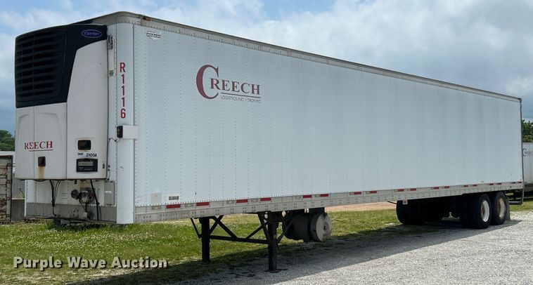 2011 Wabash refrigerated van trailer - EK8118