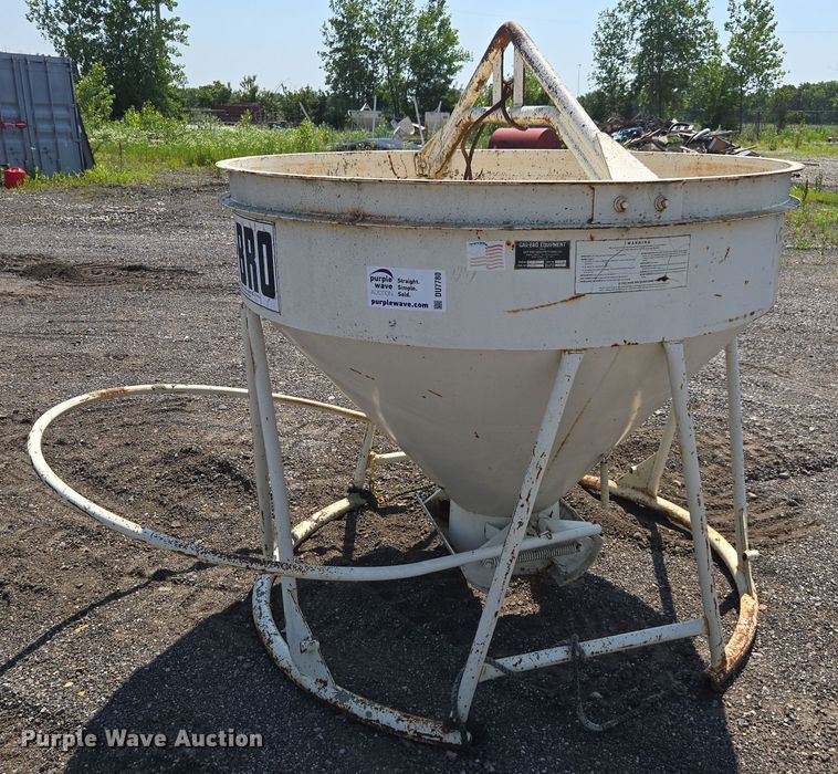 Gar-bro concrete bucket - DU7780