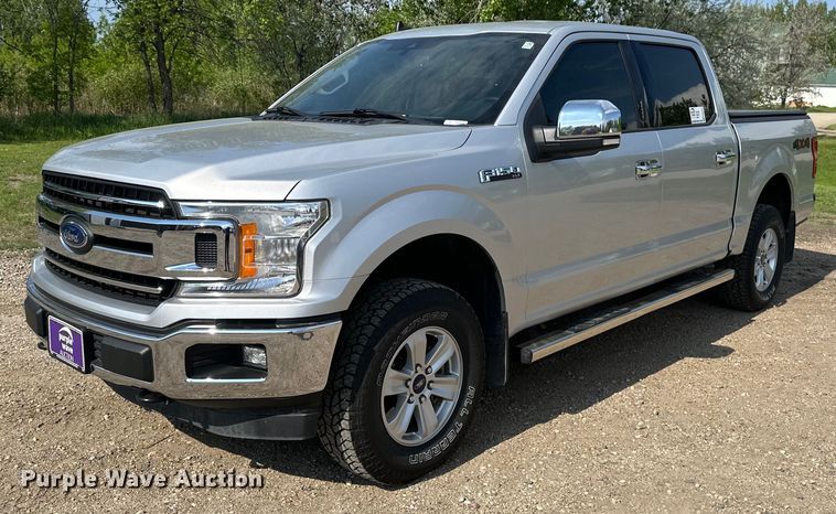 2019 Ford F150 XLT SuperCrew pickup truck - EB2597