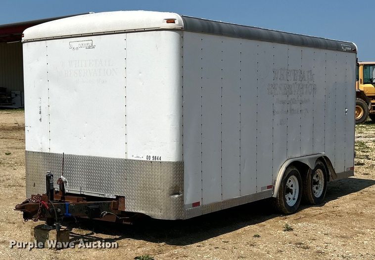 2000 Doolittle enclosed cargo trailer - EK8195