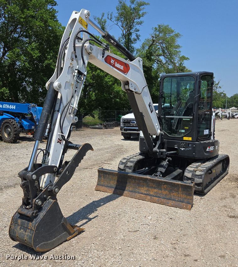 2024 Bobcat E55 mini excavator - DU7783