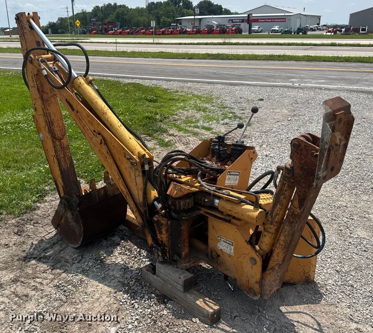 Case D100XR skid steer backhoe - DV4134