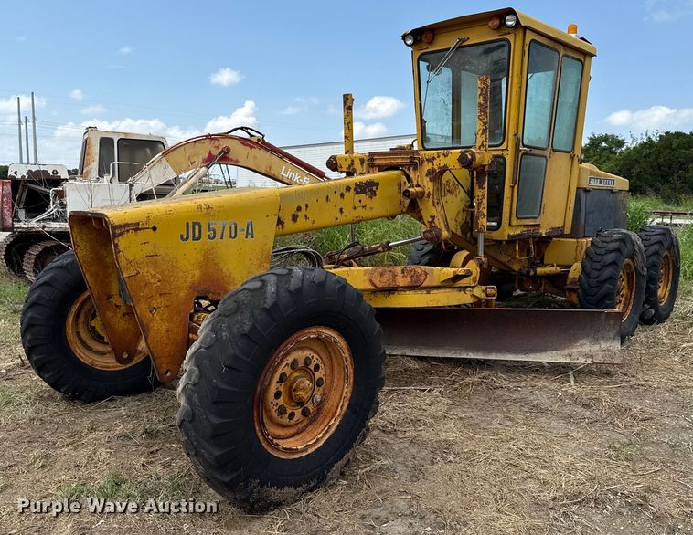 1975 John Deere 570A motor grader - DX5467