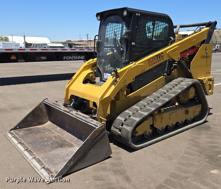2018 Caterpillar 299D2 tracked skid steer loader - EC1037