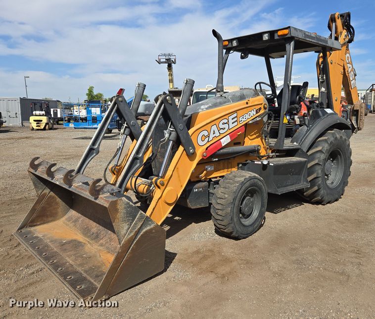 2020 Case 580N EP backhoe - EC1046