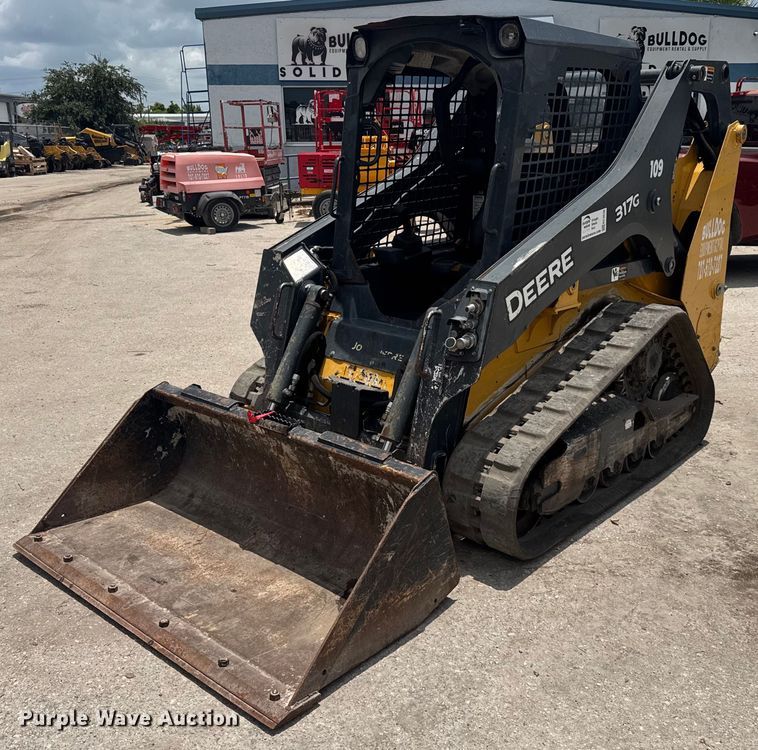 2020 John Deere 317G tracked skid steer loader - EC3638