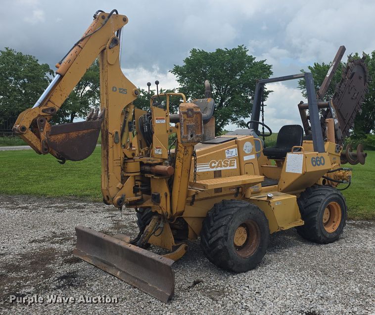 1998 Case 660 trencher - EF3502