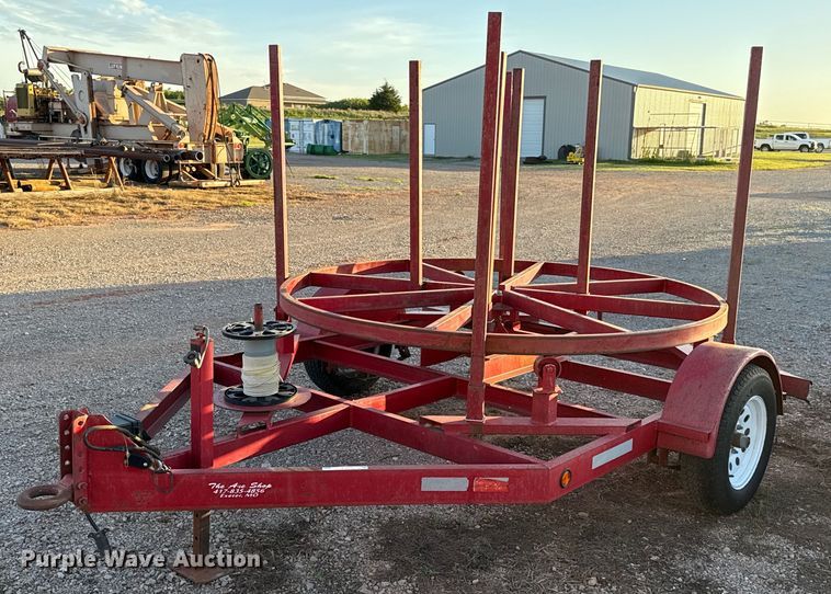 2012 Shop built poly reel trailer - EJ4503