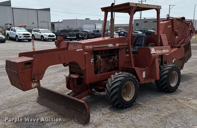 1995 Ditch Witch 7610DD rock saw - EJ4680