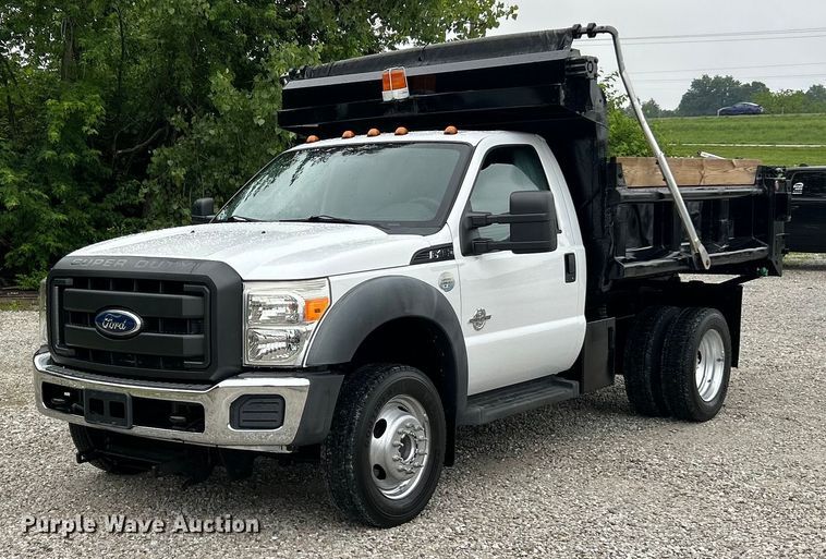 2011 Ford F450 Super Duty XL dump truck - EK8194